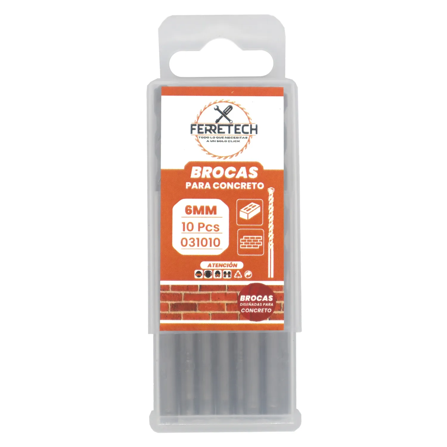 BROCA CONCRETO MULTIMATERIAL 6mm 3