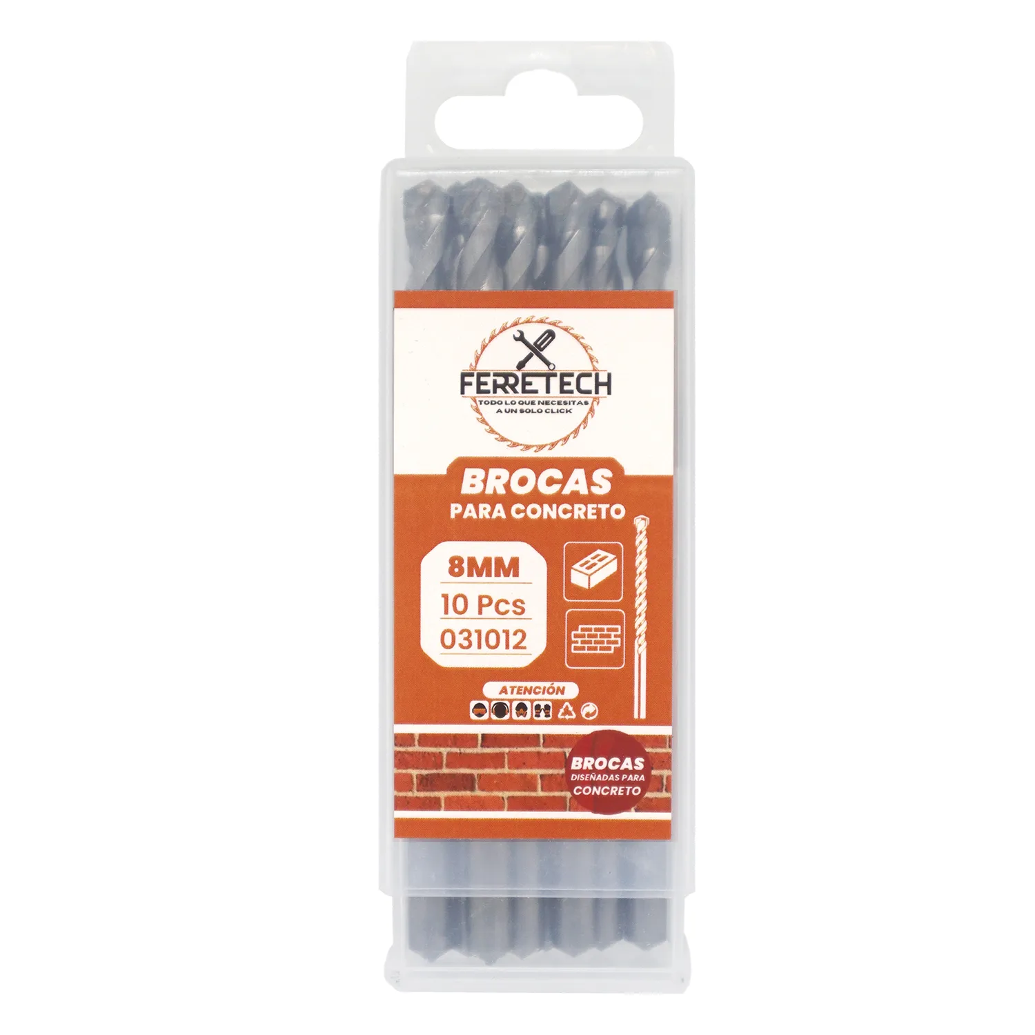 BROCA CONCRETO MULTIMATERIAL 8mm 2
