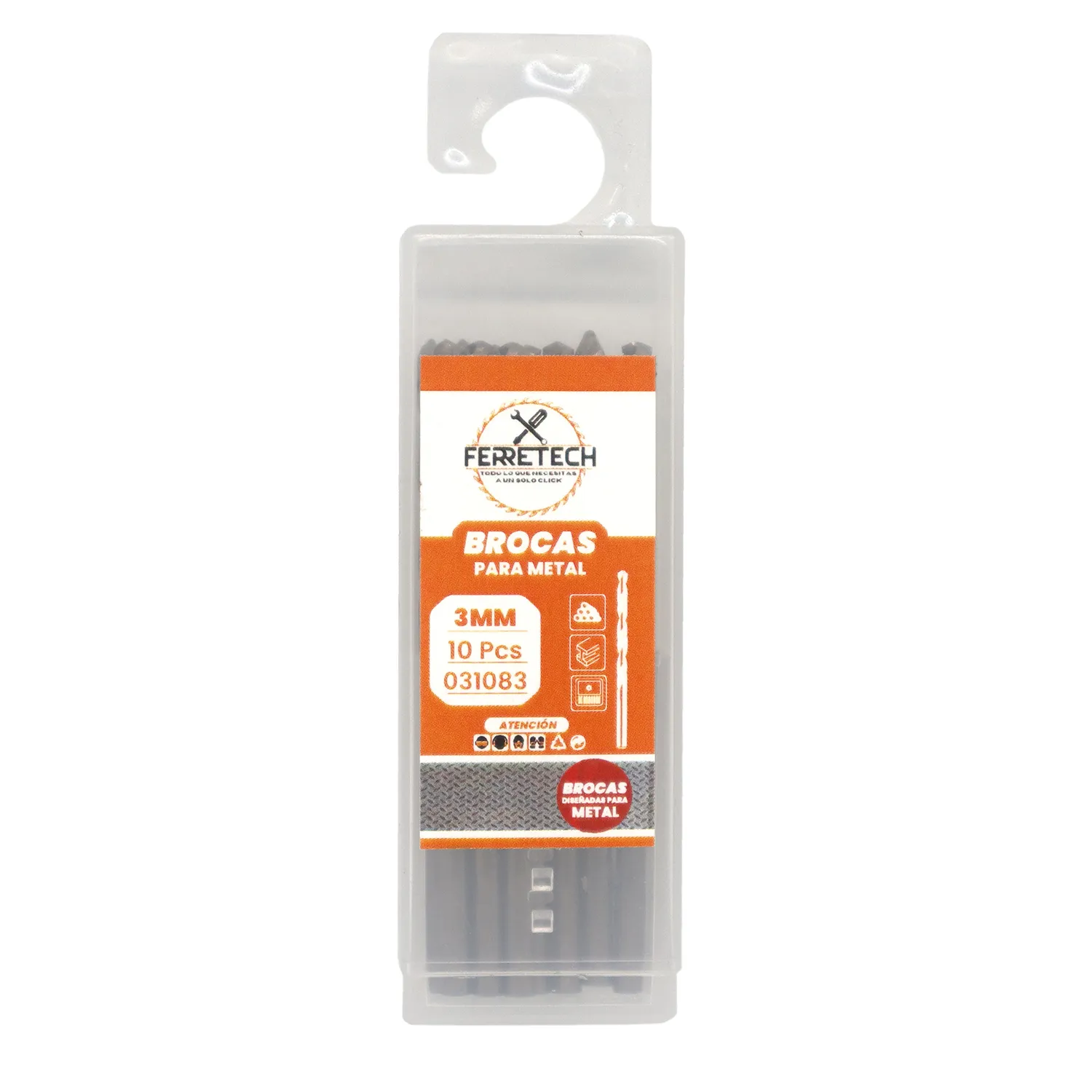 BROCA METAL HSS CO 5% 3mm 3