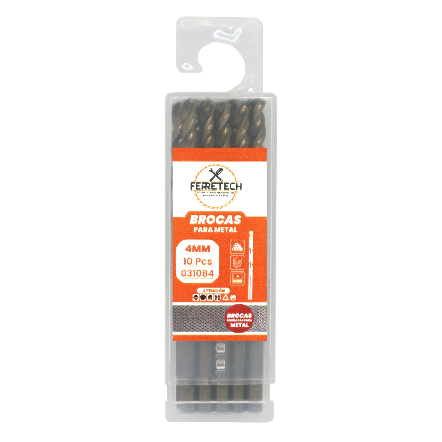 BROCA METAL HSS CO 5% 4mm 3