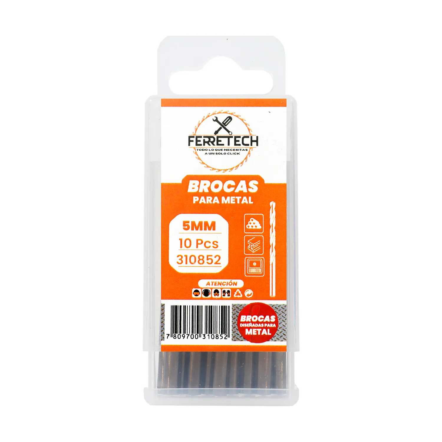 BROCA METAL HSS CO 5% 5mm 3