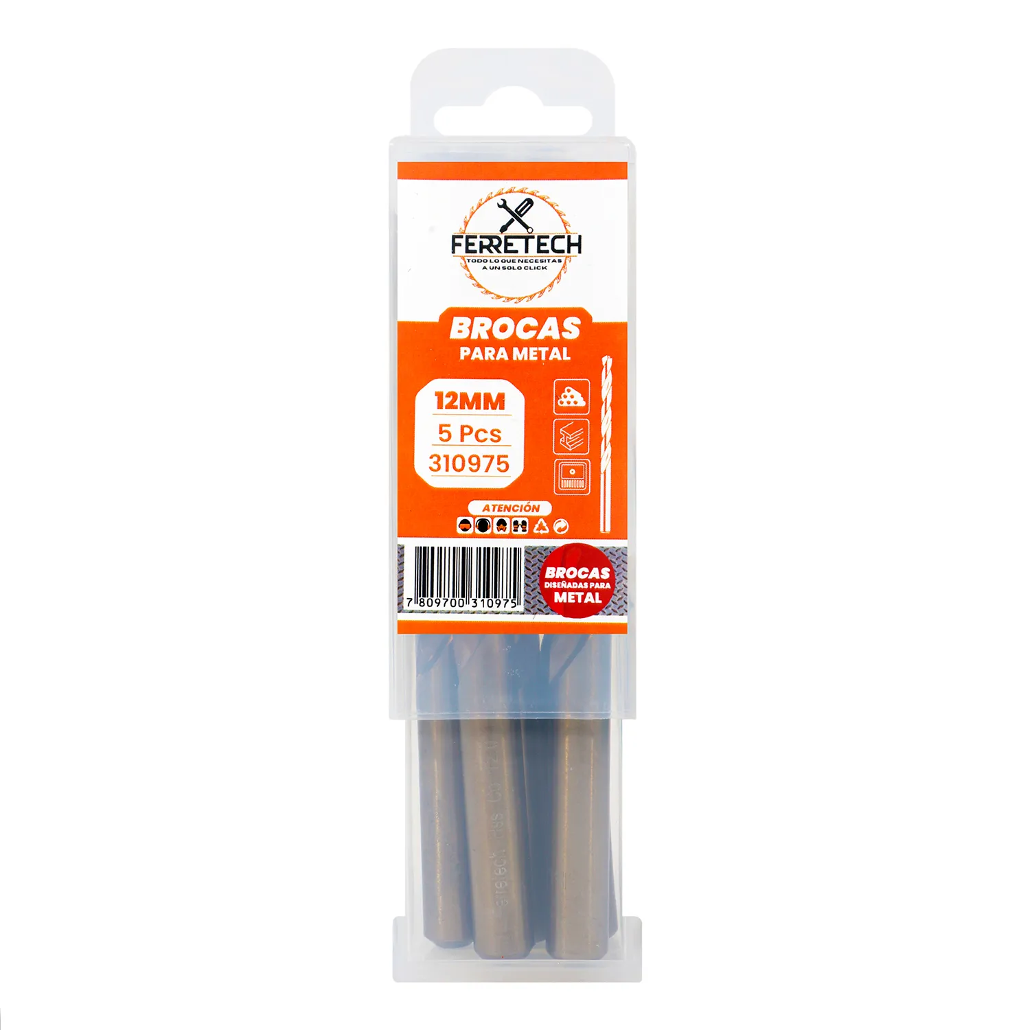 BROCA METAL HSS CO 5% 12mm 3