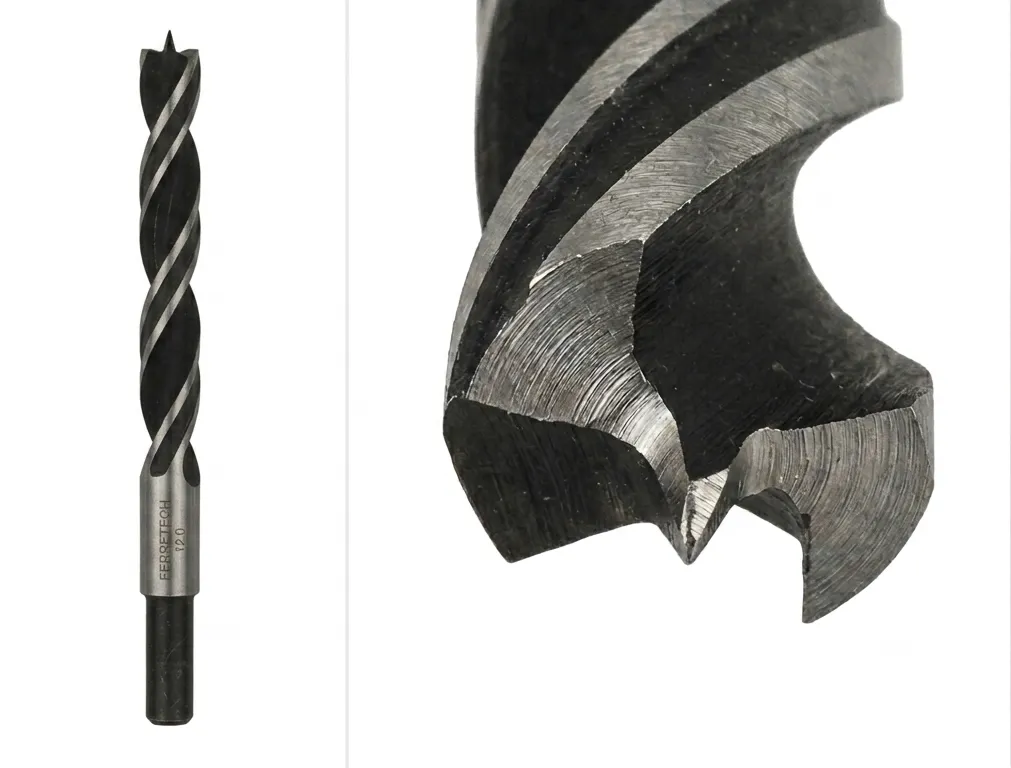 BROCA MADERA 3 PUNTAS 6mm
