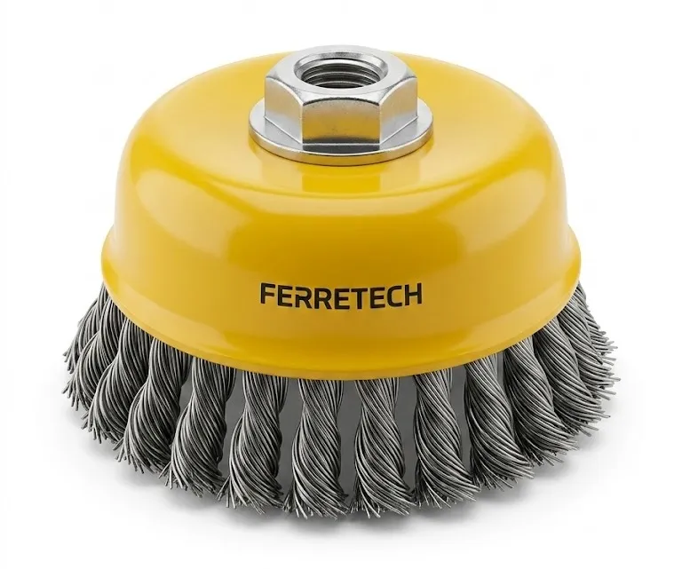 GRATA COPA ACERO TRENZADO 3" "HIGH PERFORMANCE"