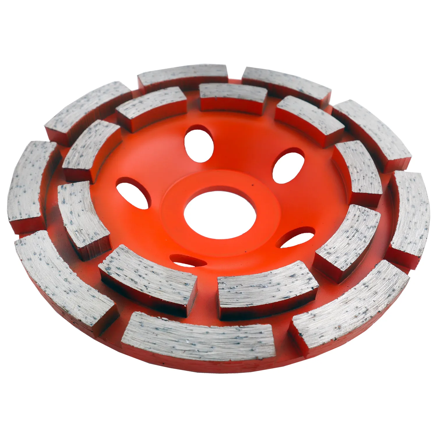 COPA DIAMANTADA DOBLE SEGMENTO HORMIGON 4 1/2" 2