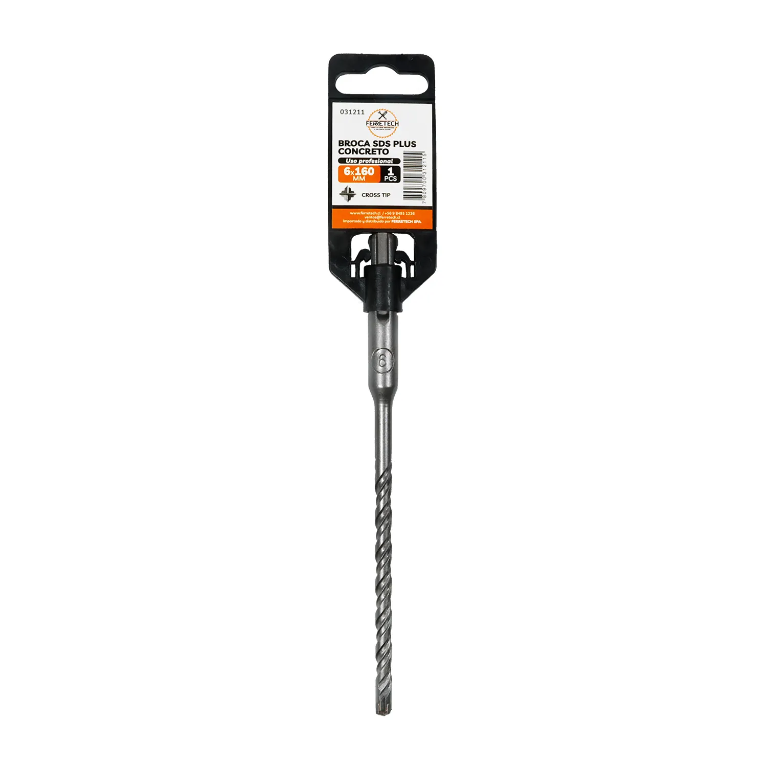 BROCA SDS PLUS 6X160/100mm (4 WIDIAS) 2