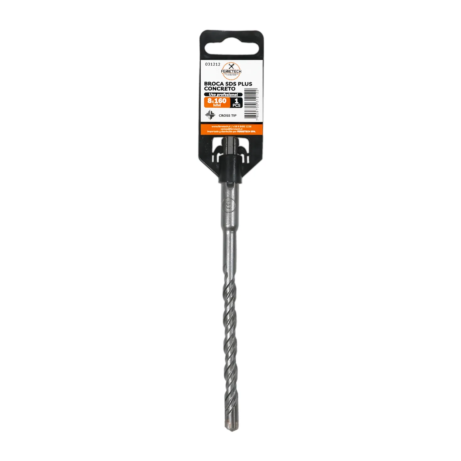 BROCA SDS PLUS  8X160/100mm (4 WIDIAS) 2