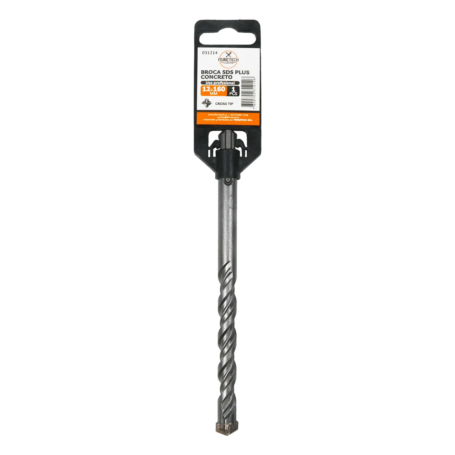 BROCA SDS PLUS 12X160/100mm (4 WIDIAS) 2