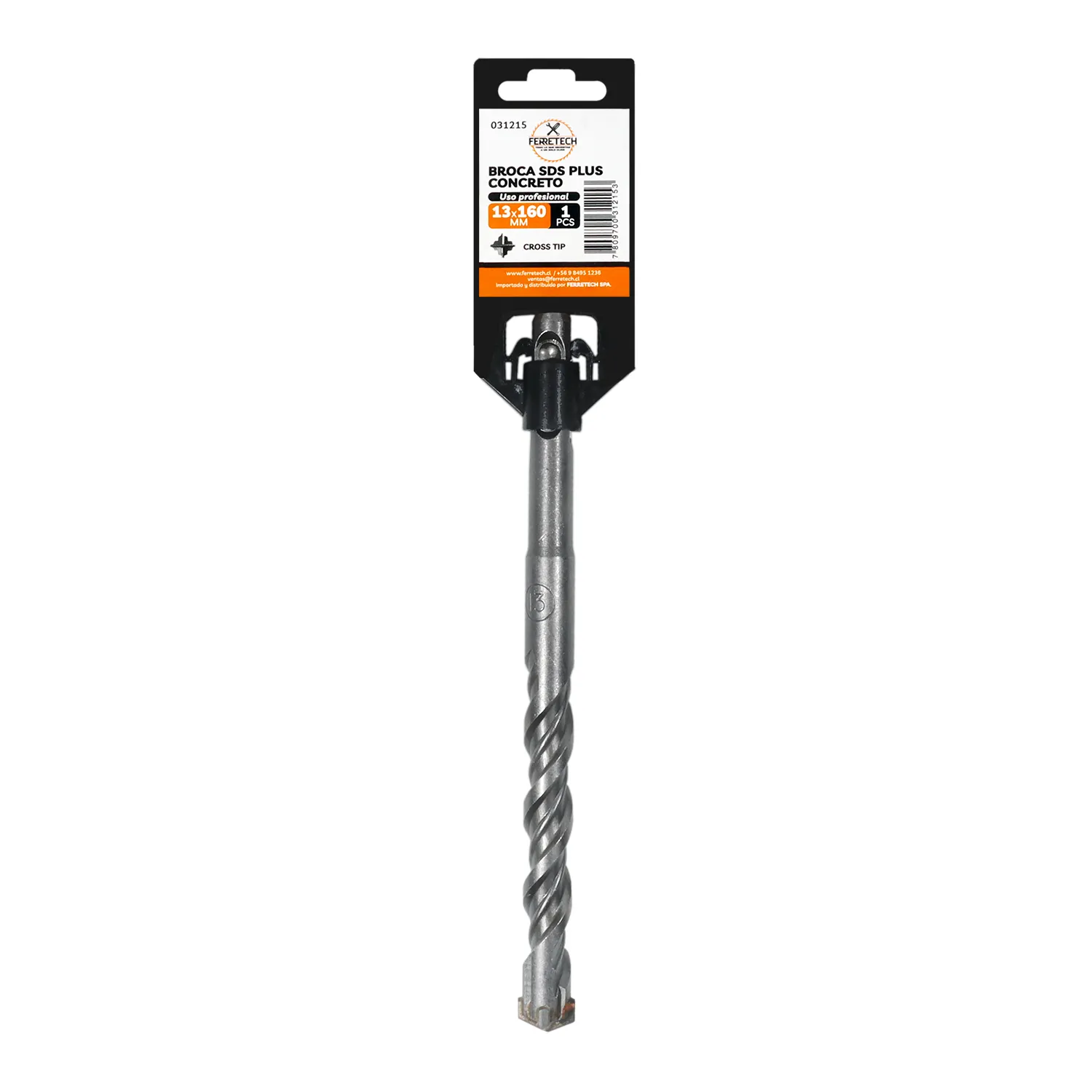 BROCA SDS PLUS 13X160/100mm (4 WIDIAS) 2