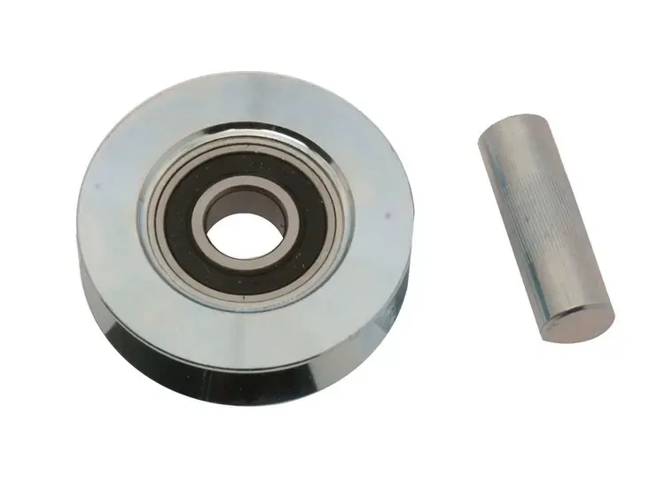 RUEDA PORTON CON PASADOR 88mm "HEAVY DUTY" DOBLE RODAMIENTO 2